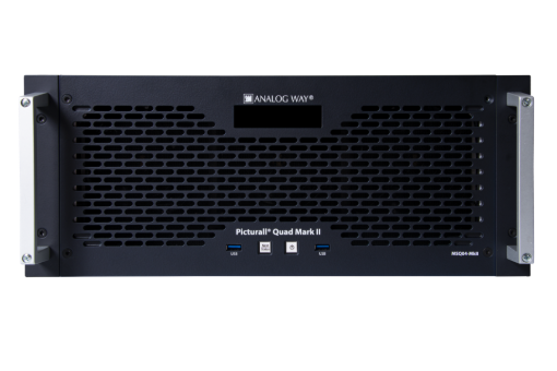 Billede af ANALOG WAY Picturall Quad Mark II Heavy-duty 8K media server, 4x DP1.2 outputs